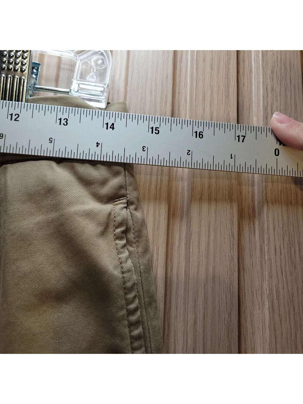Banana Republic Gavin Chino Pants Mens 29x30 Tan Khaki Straight Leg Casual
